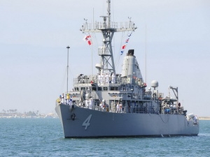 Mỹ đang triển khai bốn tàu quét mìn tới Vùng Vịnh